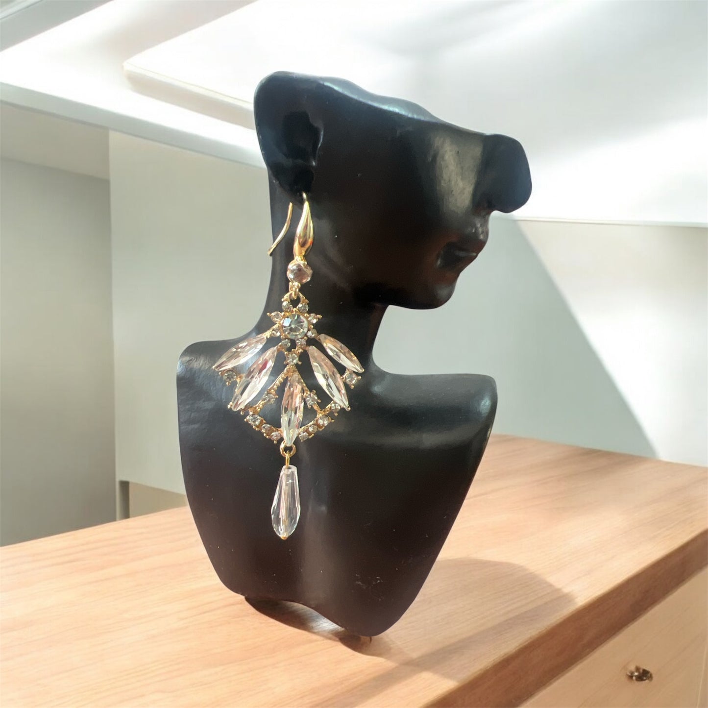 Aros de Cristal Colgantes