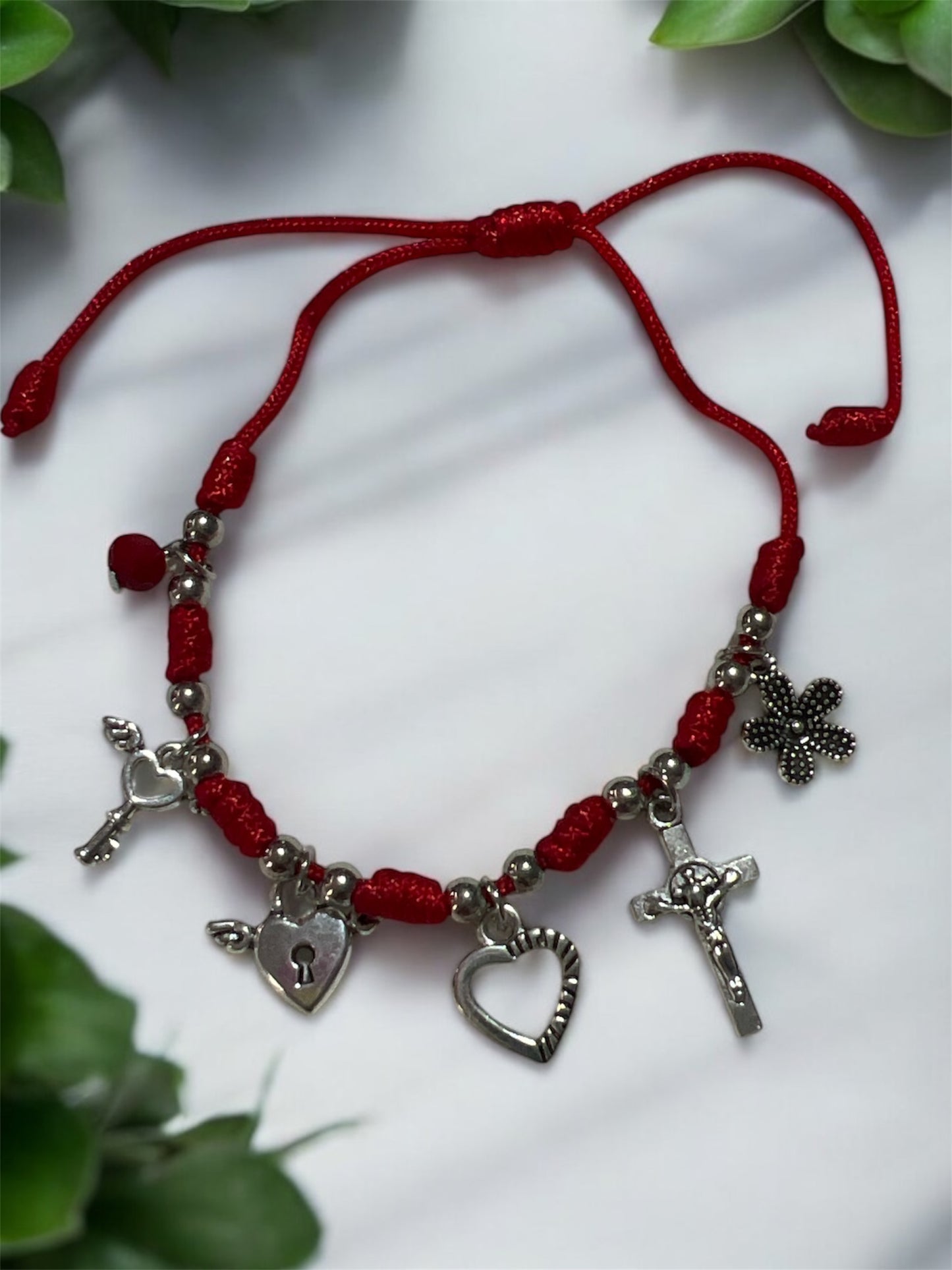 Pulsera 7 Nudos con dijes