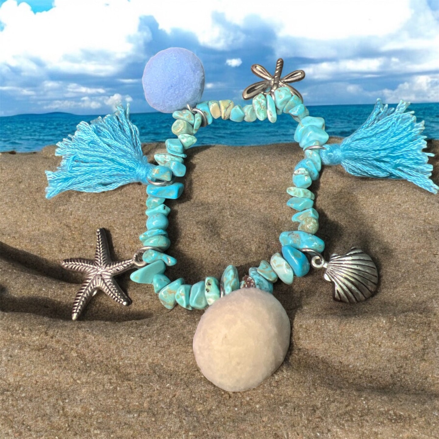 Pulsera Piedras playera