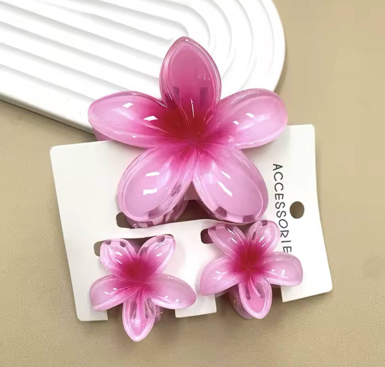 Set de Pinches de Flores