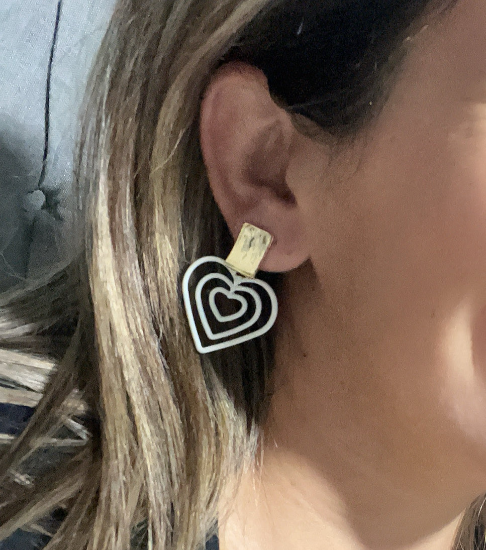 Aros Colgante Corazón