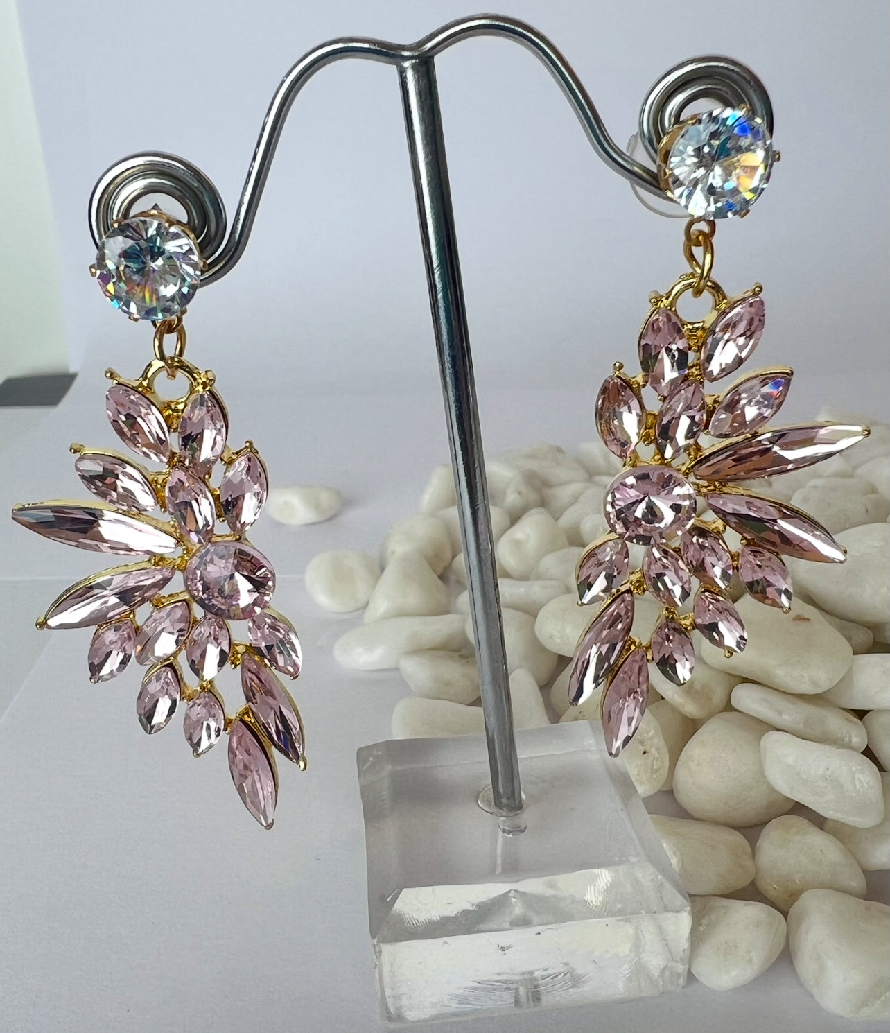 Aros de Cristal Colgantes