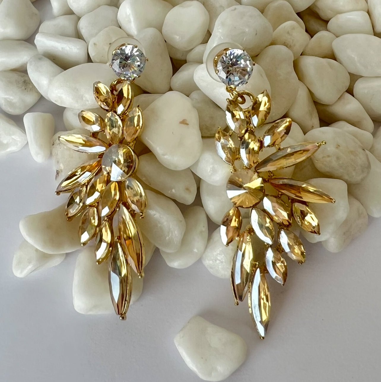 Aros de Cristal Colgantes