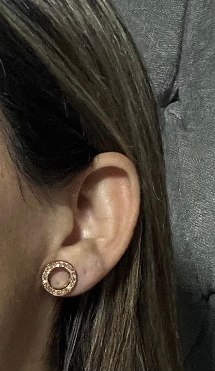Aros con Brillos Acero Inoxidable