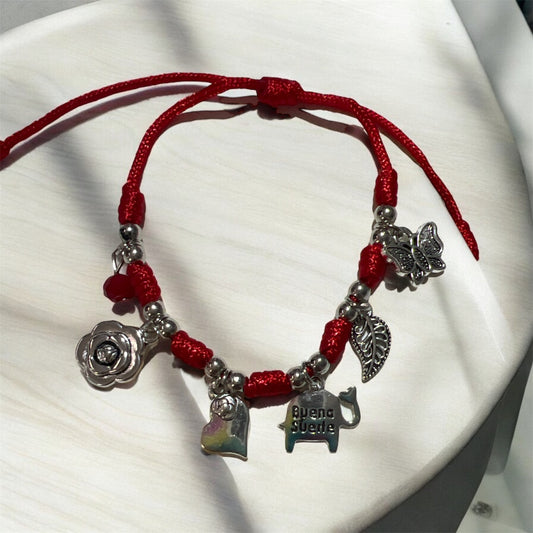 Pulsera 7 Nudos con dijes