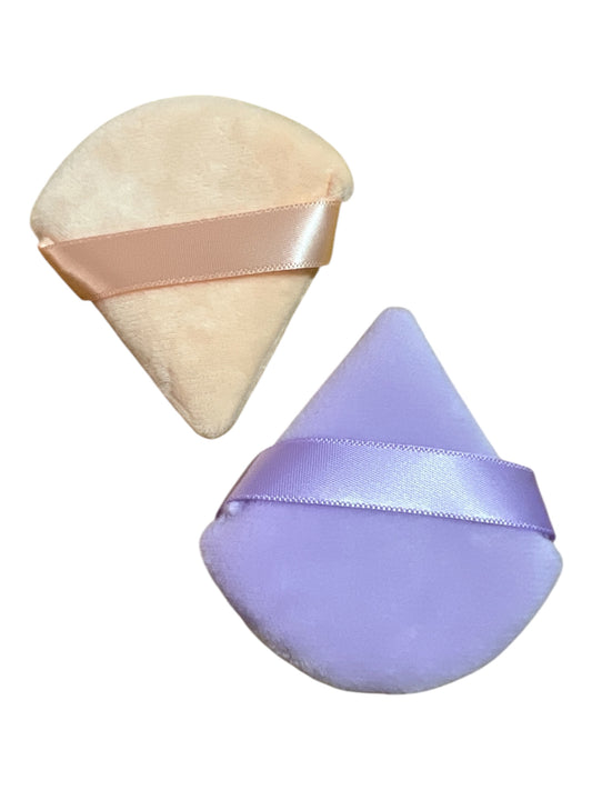 Set 2 Borlas Triangular para Polvos
