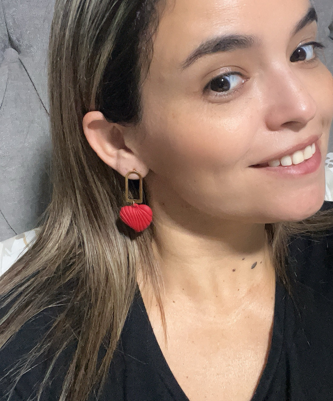 Aros Colgante Corazón