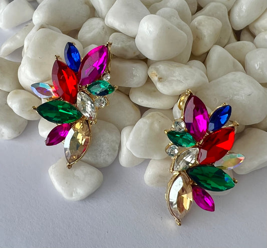 Aros Cristal Colibrí