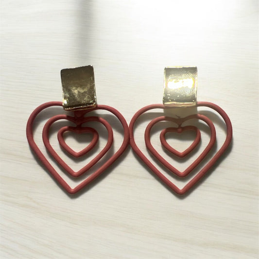 Aros Colgante Corazón