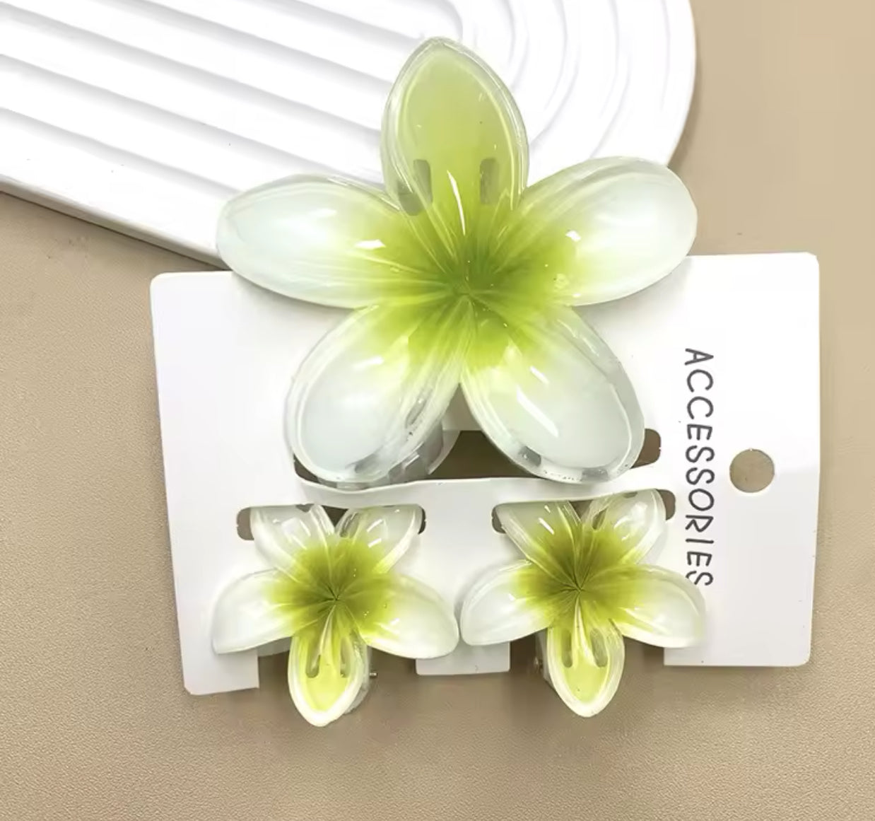 Set de Pinches de Flores