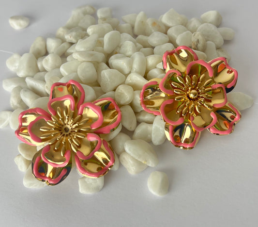AROS FLOR GRANDE GOLD ROSE
