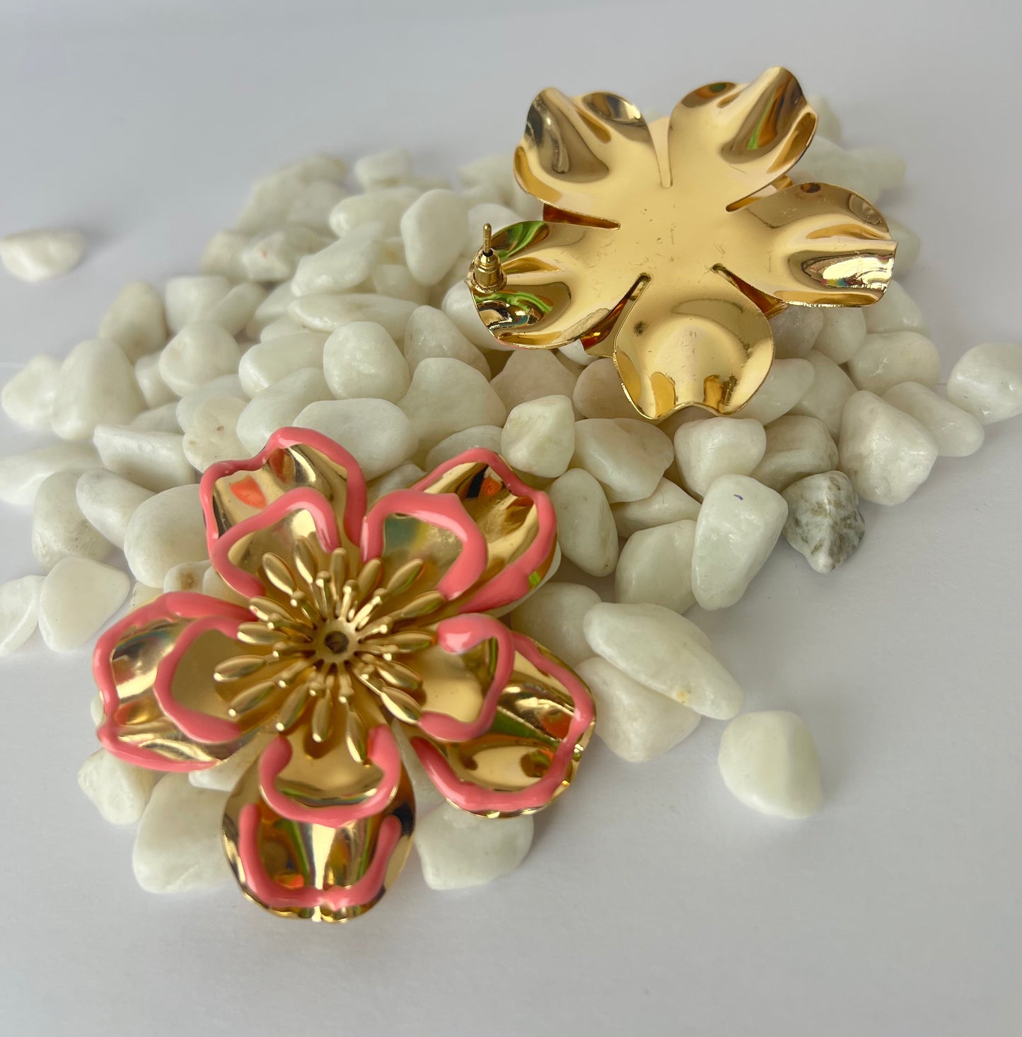 AROS FLOR GRANDE GOLD ROSE
