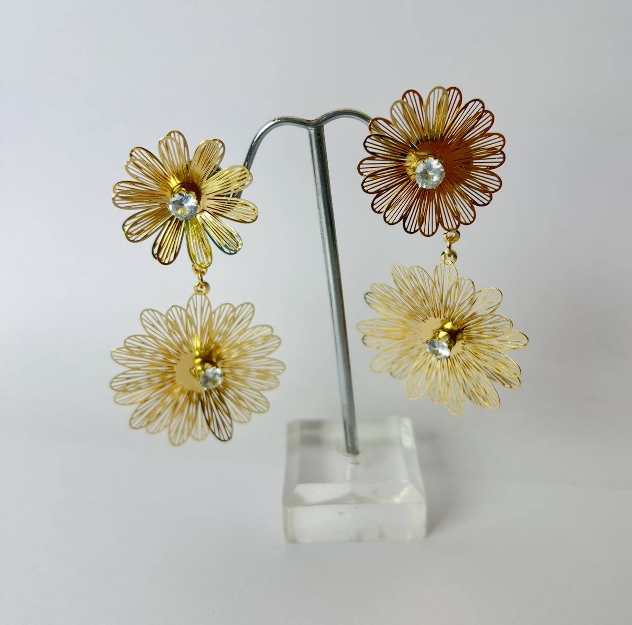 Aros Flor colgantes